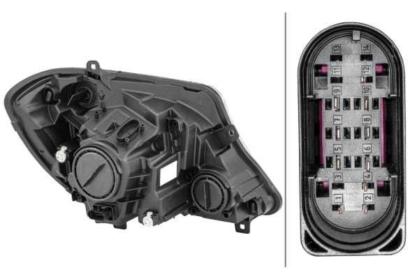 Mercedes Sprinter 13- Lampa/Reflektor przód lewy/H7+H7/.> PROMOCJA !!!