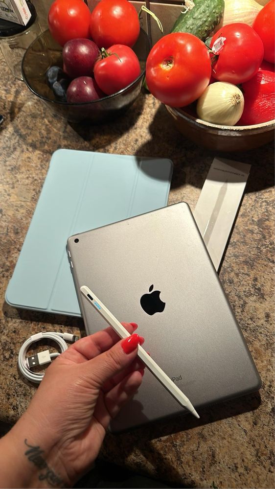 Tablet iPad Apple Retina - iOS 17.7 - Touch ID - PROCREATE