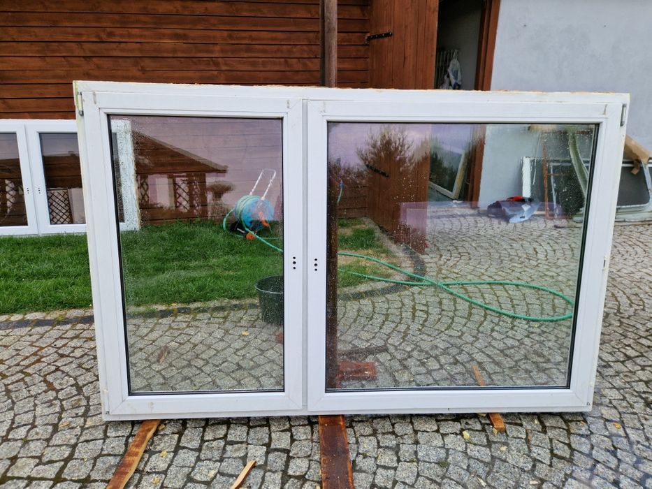 Okno 216x139 pcv 204x142 z demontażu 203x141 duży wybór