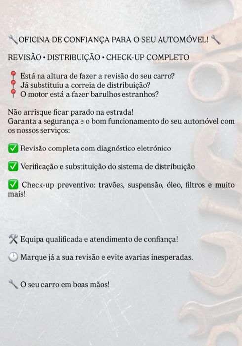 Mecânico ao domicilio