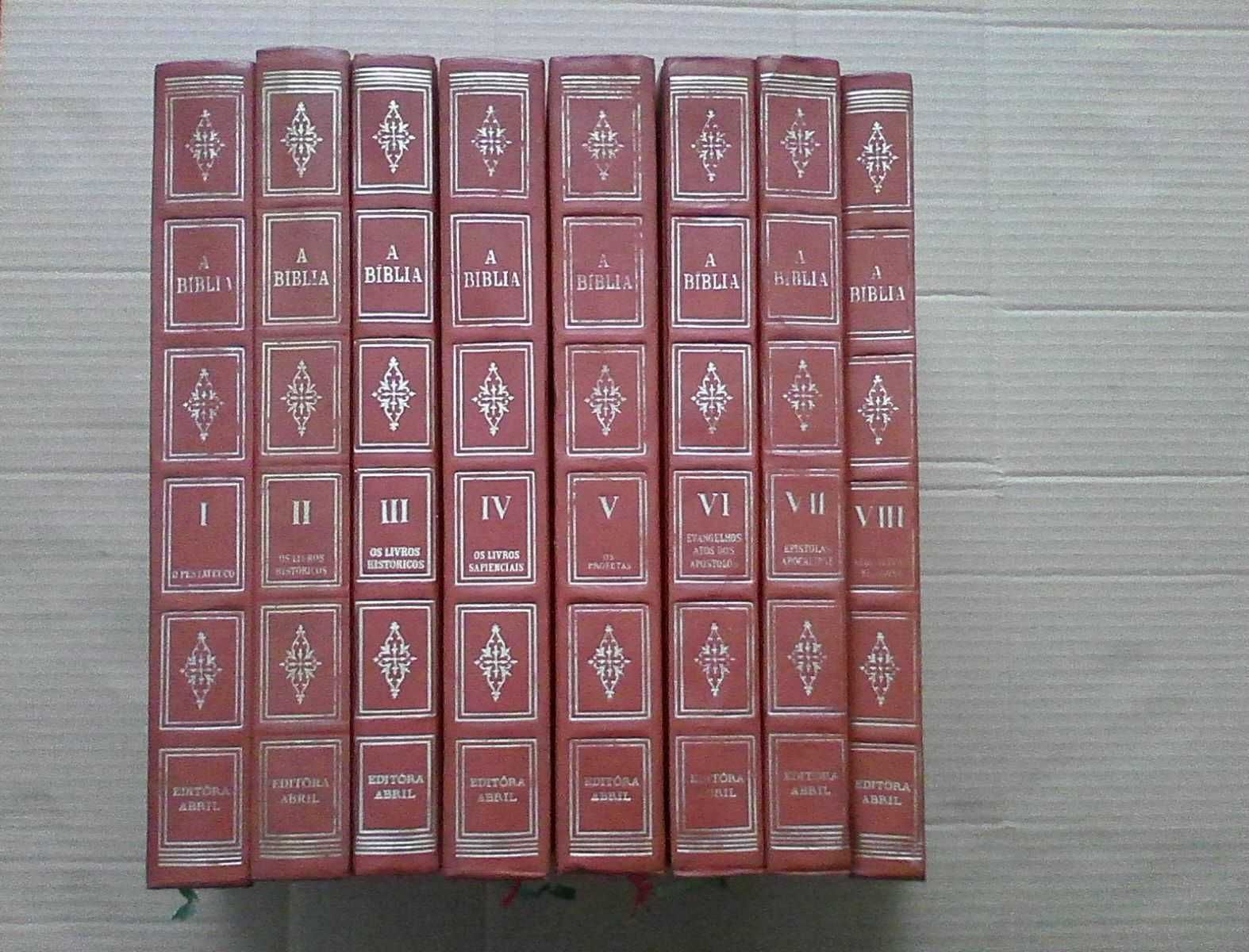 Bíblia Ilustrada - 8 volumes