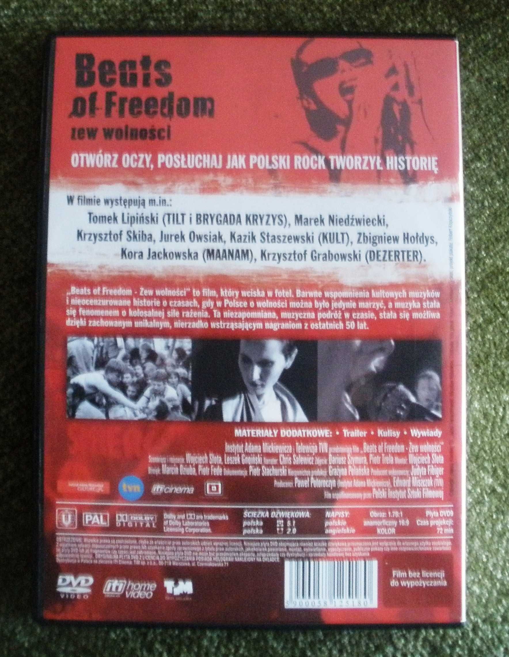 Film DVD Beats of Freedom - zew wolności+niespodzianka gratis