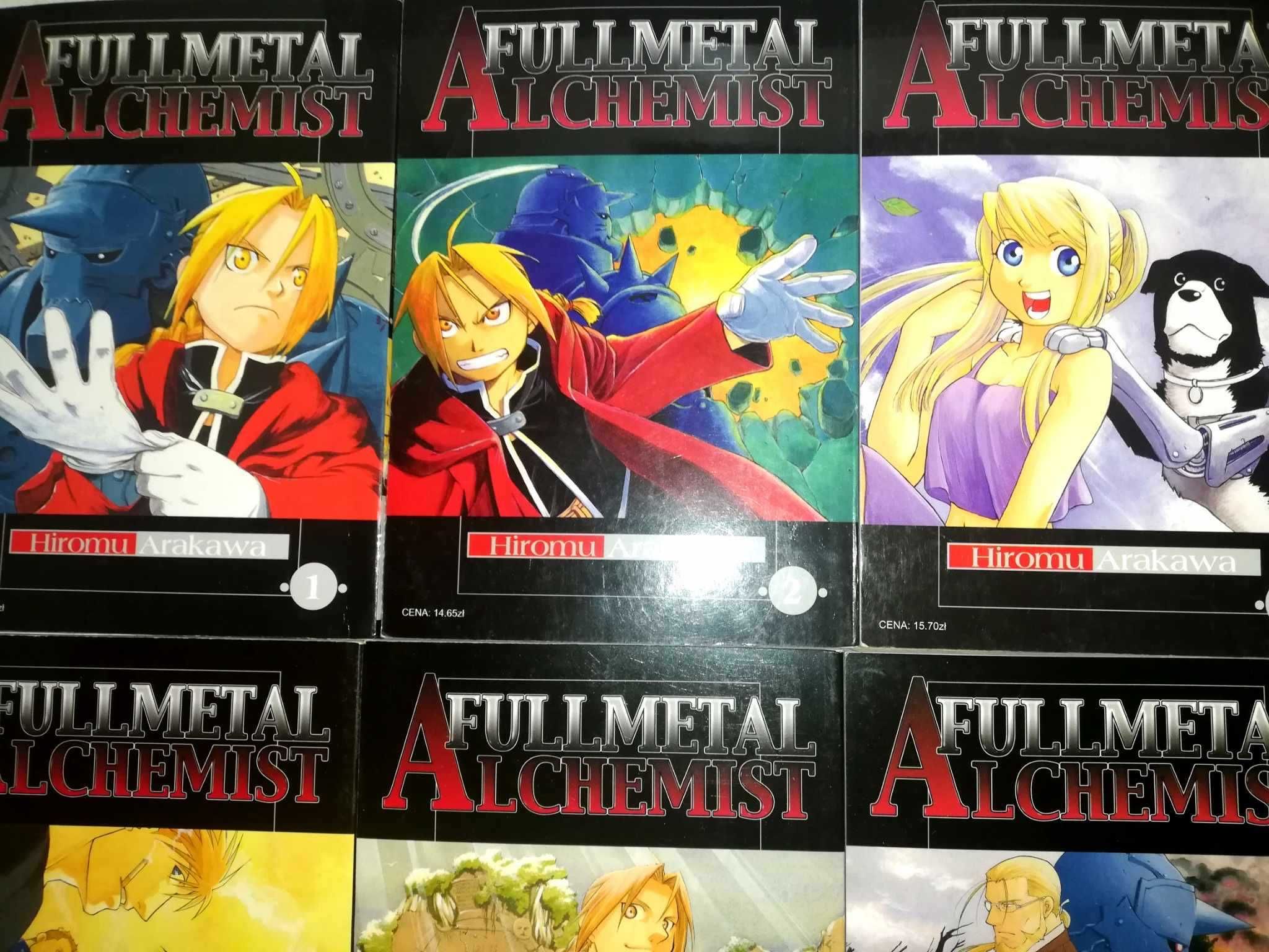 Manga  Fullmetal Alchemist 1-15 tomy