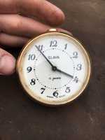 Ретро часы настольные часы будильник часы Слава Slava СССР