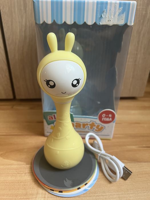 Інтерактивна іграшка Smarty Зайчик Alilo R1 Жовтий