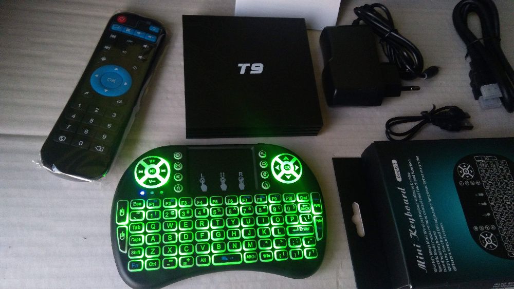 Nowy SMART TV Box 4GB 64G Internet w Telewizorze+KLAWIATURA i8 wi-fi