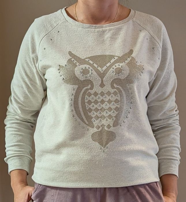 Bluza z nadrukiem sowa