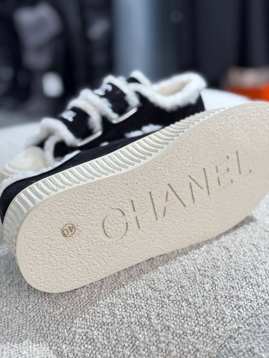 Кеди chanel утепленні без коробки