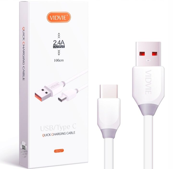 Kabel USB - USB typ C Vidvie 1 m