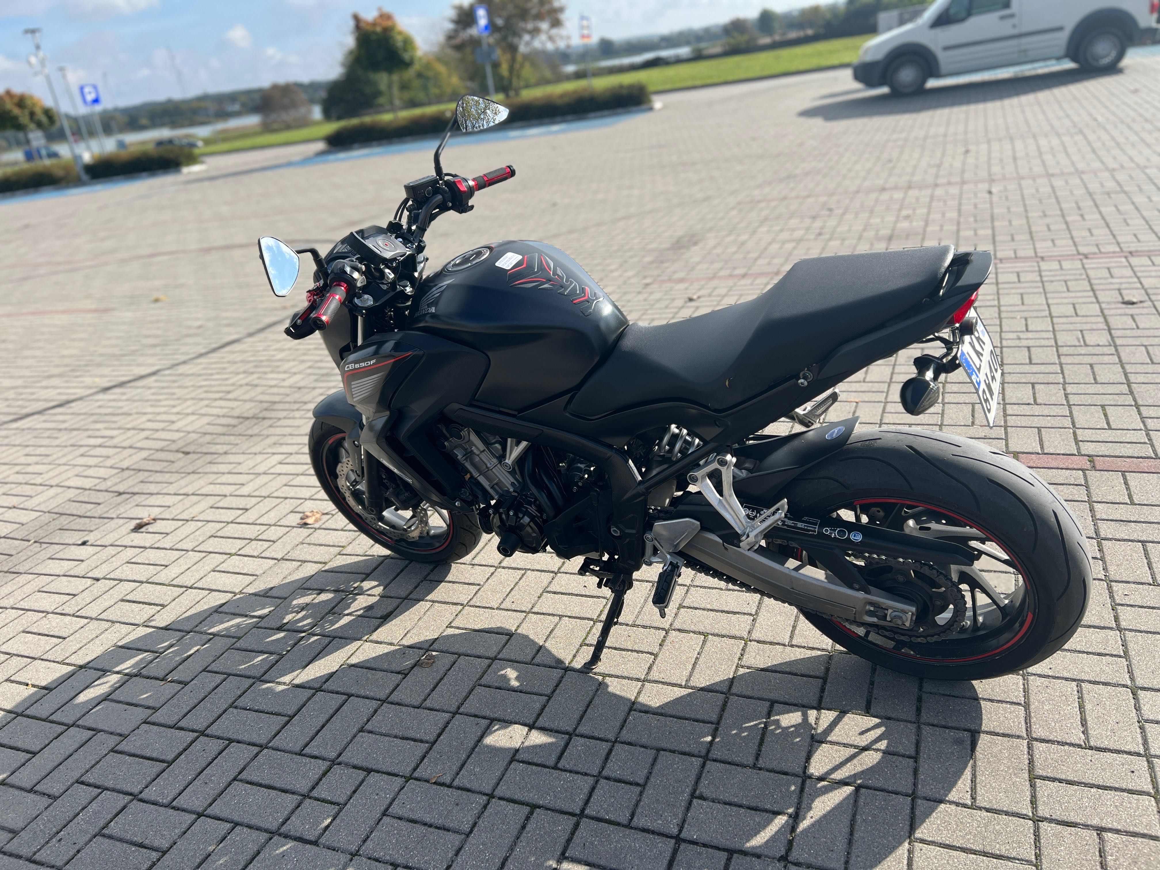 Honda CB 650f 2014 r. Kat a2