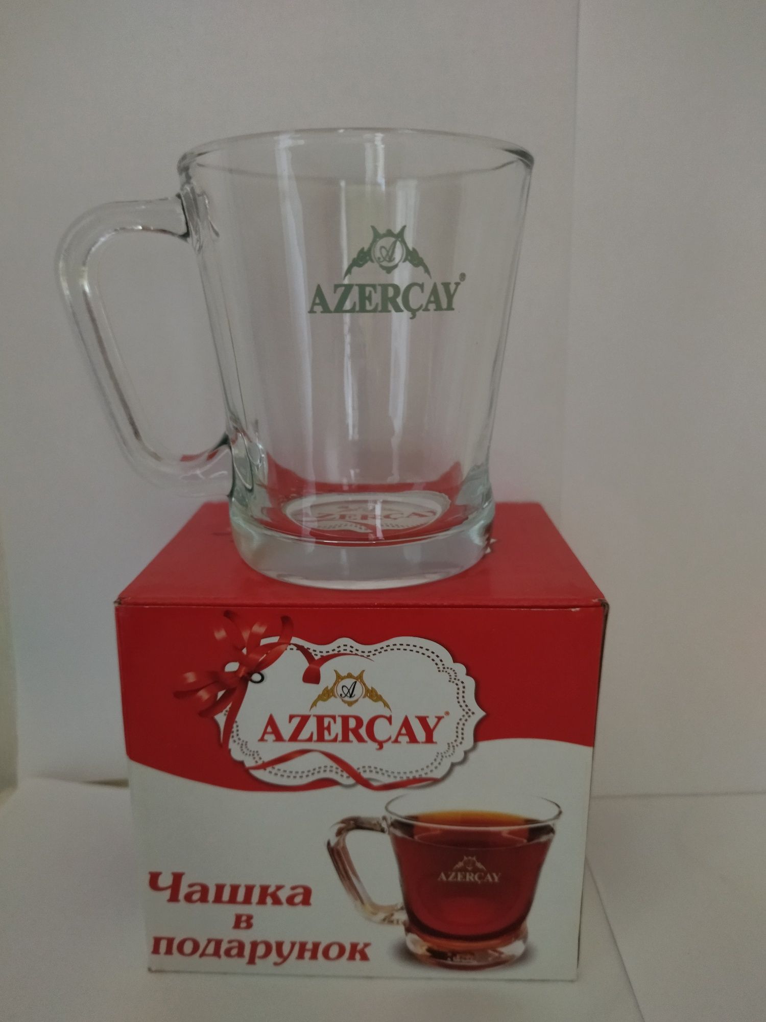 Чашка стеклянная для чая Azercay