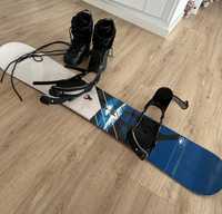Deska snowboardowa + buty 37
