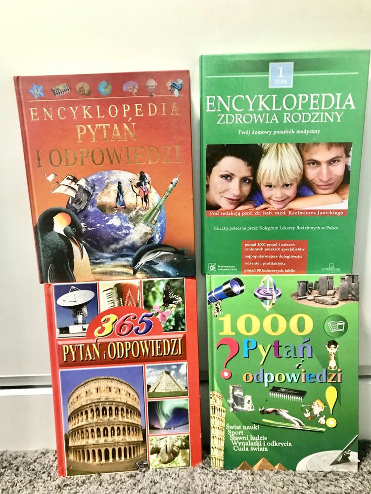 Encyklopedia pytań i odpowiedzi 1000 pytania zdrowia 365