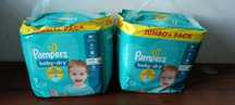Pieluchy Pampers rozmiar 7 - jedna paczka 58 sztuk