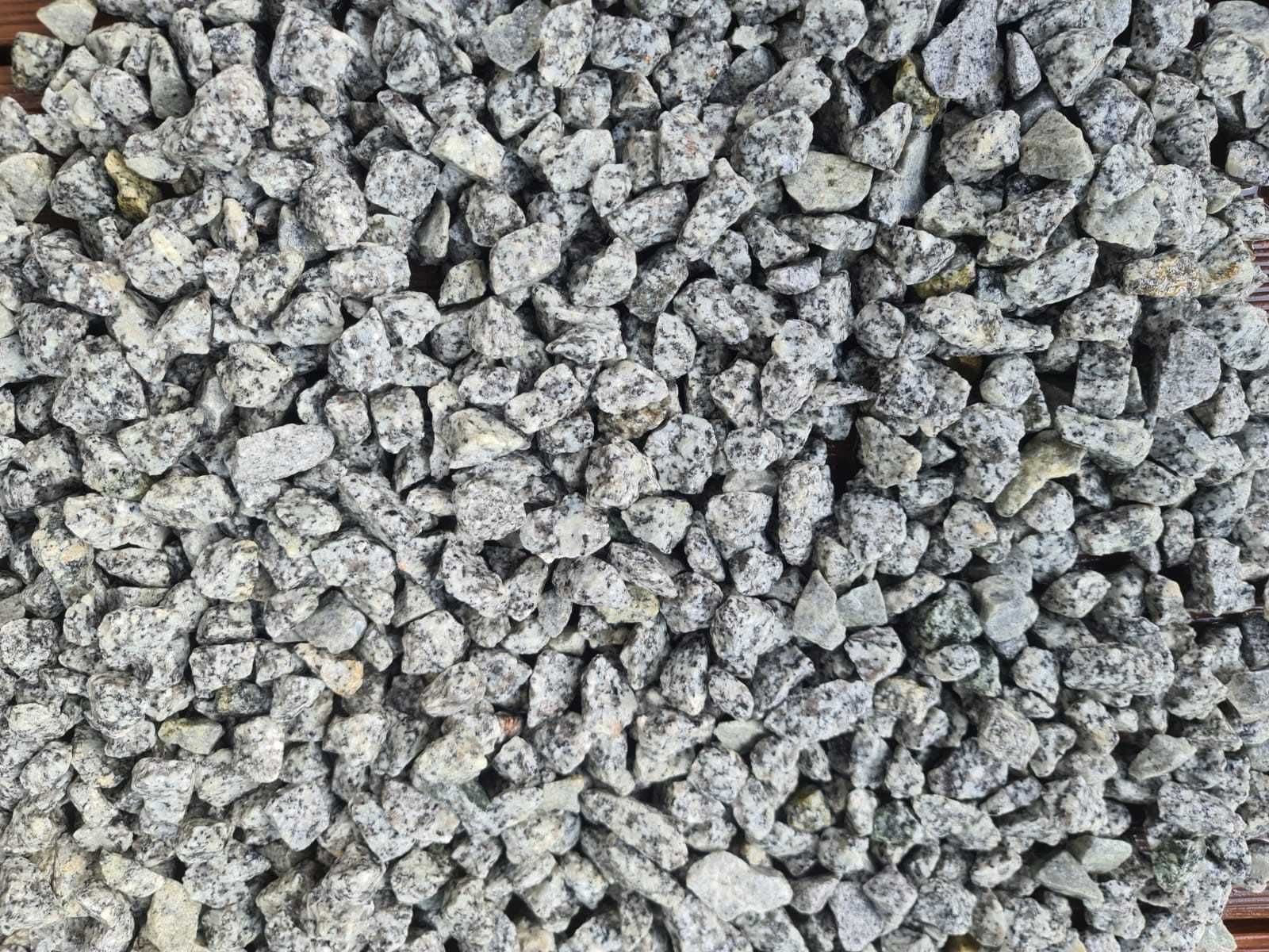 Kamień ozdobny /ogrodowy -Grys granitowy Dalmatyńczyk 16-22 Hurt-detal