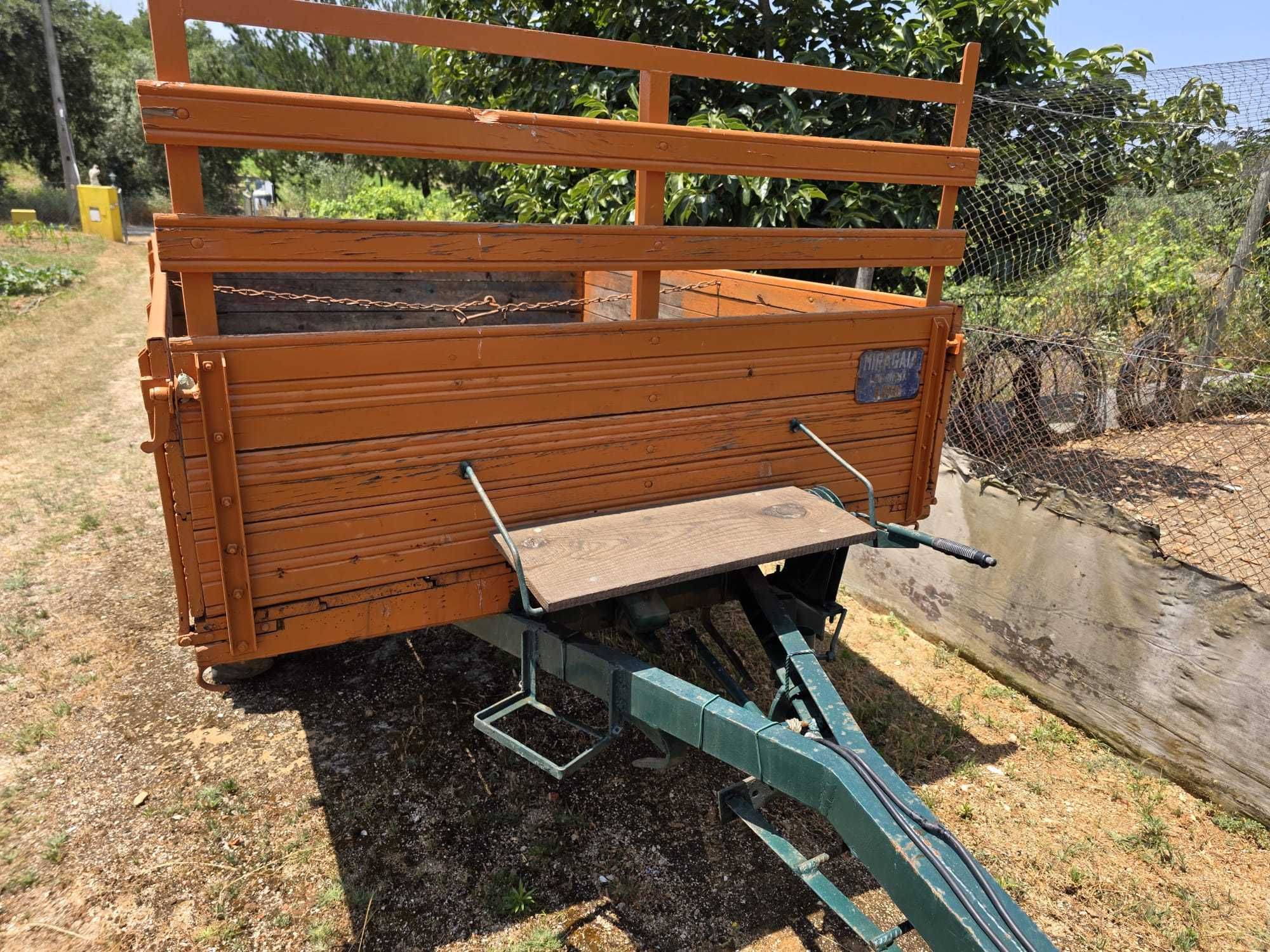 Trator David Brown 1490 - 90cv + reboque