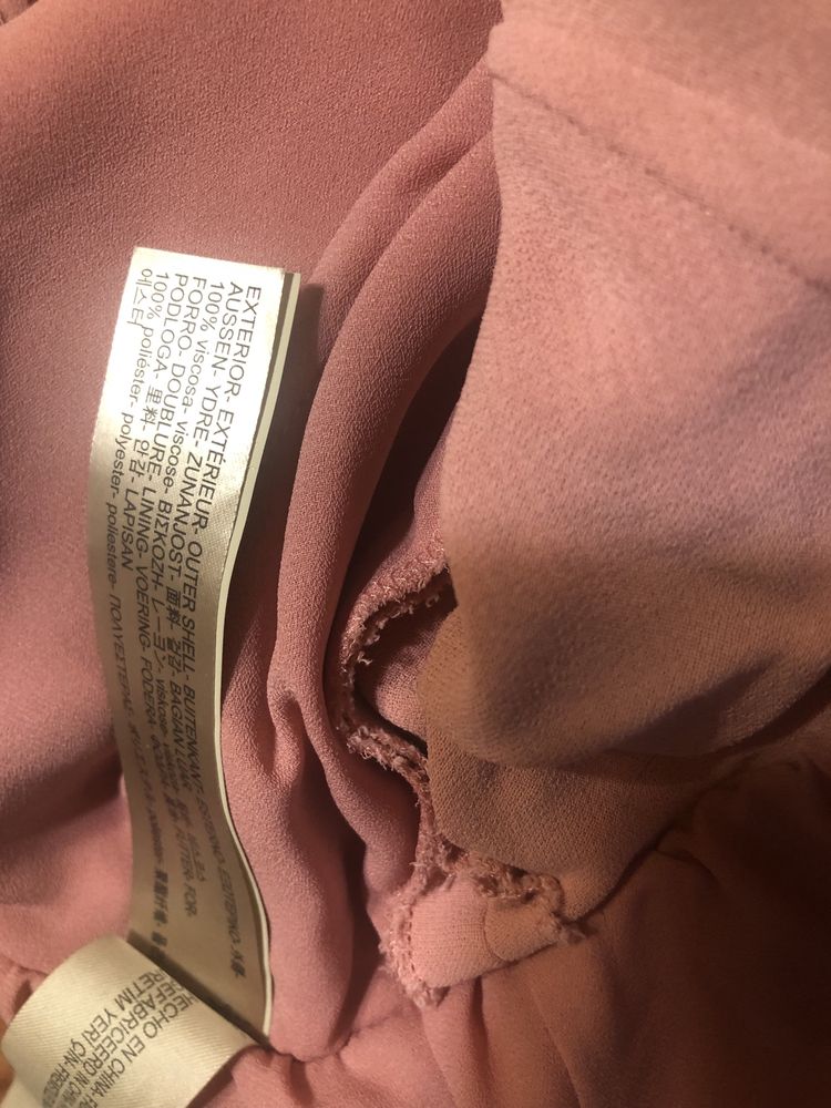 Massimo dutti pink jumpsuit