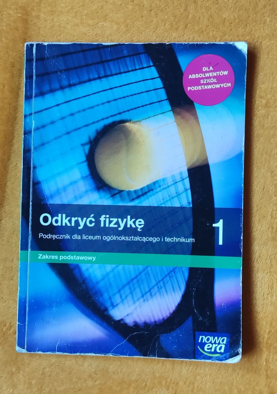 Podręcznik Odkryć fizykę 1. Zakres podstawowy dla liceum