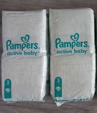 3x52 szt Pampers Active Baby 3