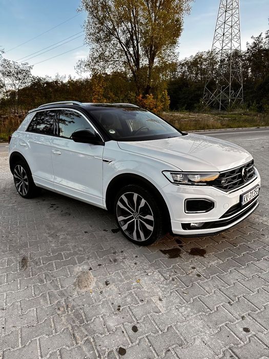 Volkswagen T-Roc CESJA LEASINGU T-Roc R-Line 2021 r. Automat DSG 1.5 150KM 105 tyś. km