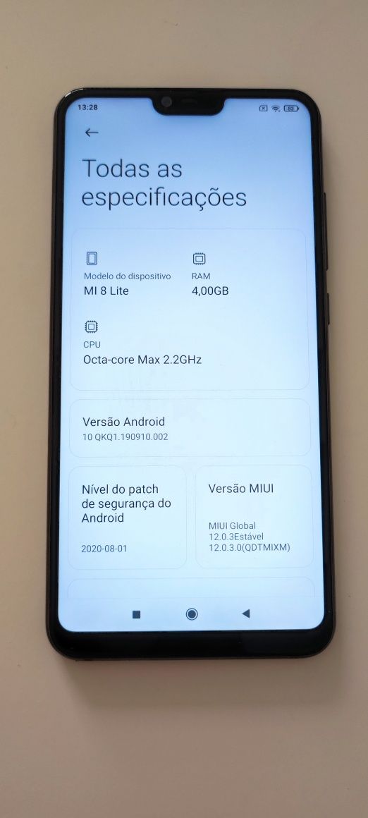 Xiaomi MI 8 Lite