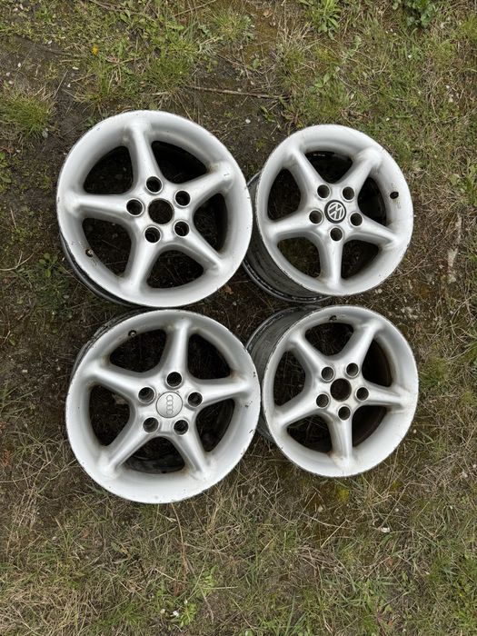 Alufelgi audi a4 b5 vw passat 5x112 15” 7.5j et 42.5 made in germany