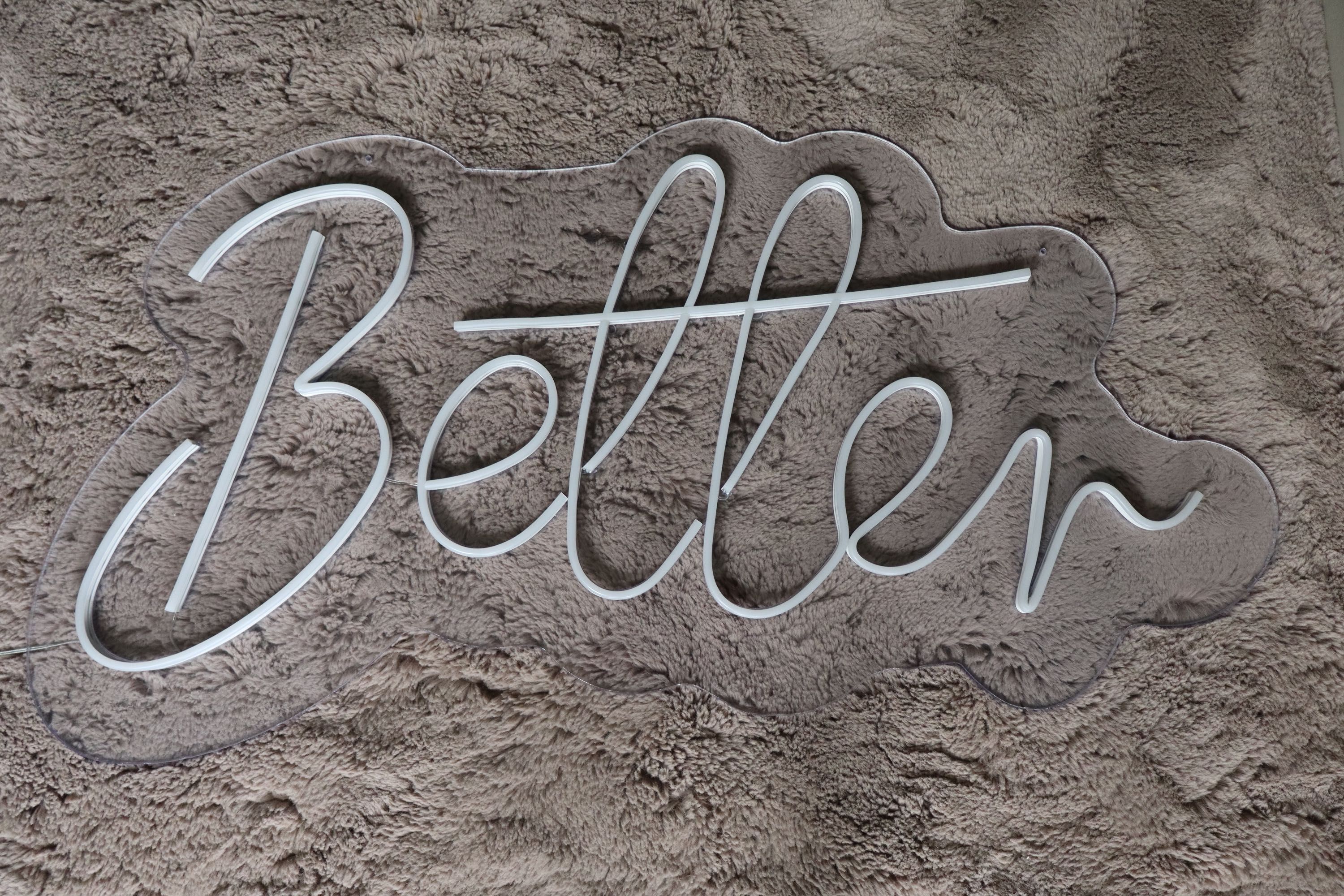 Better Together neon napis weselny sprzedam