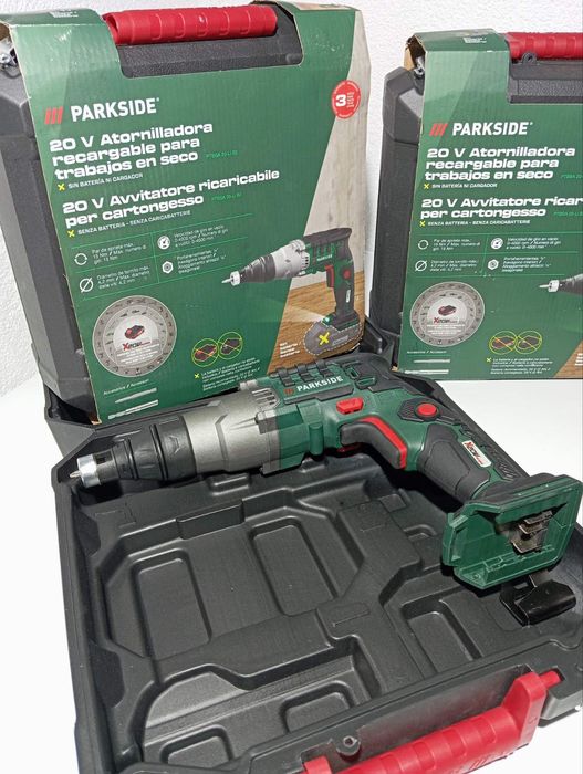 шуруповерт для гіпсокарт PARKSIDE PTBSA 20-Li В2, шурупокрут, викрутка