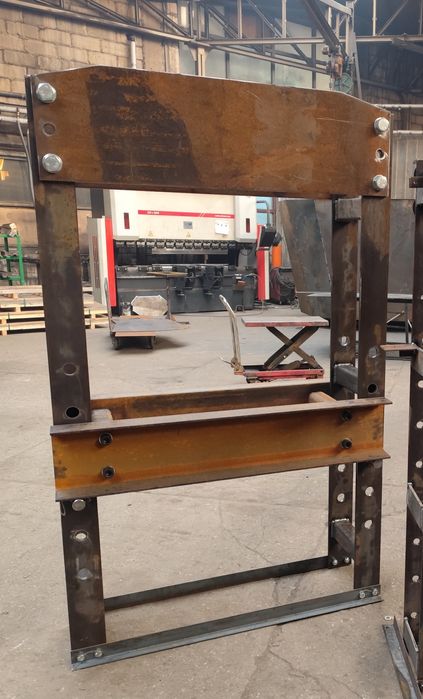 Rama prasa hydrauliczna XXL 50 75 ton wersja surowa