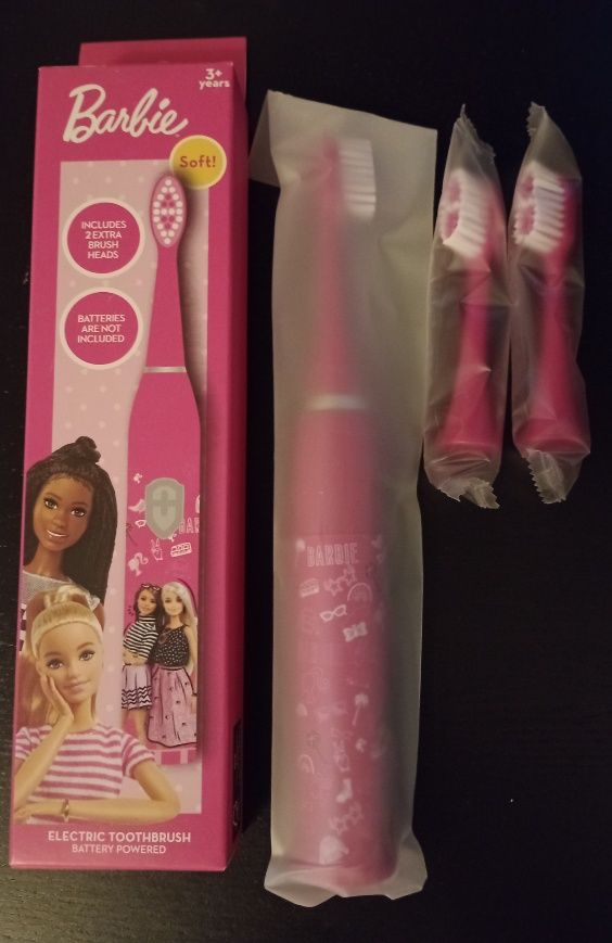Електрична зубна щітка для дівчинки Barbie