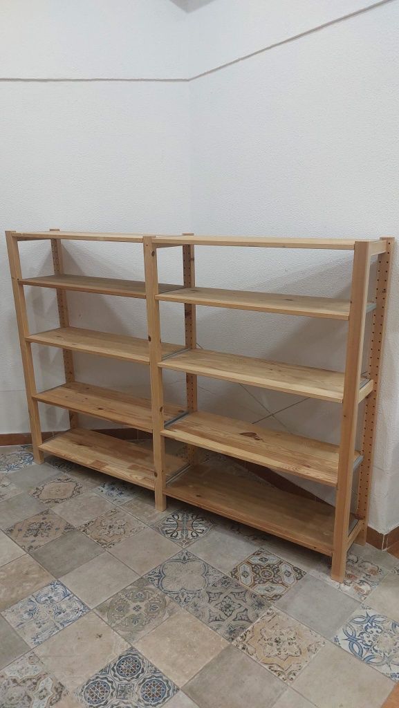 Estante Ikea IVAR Pinho 124x174x30cm