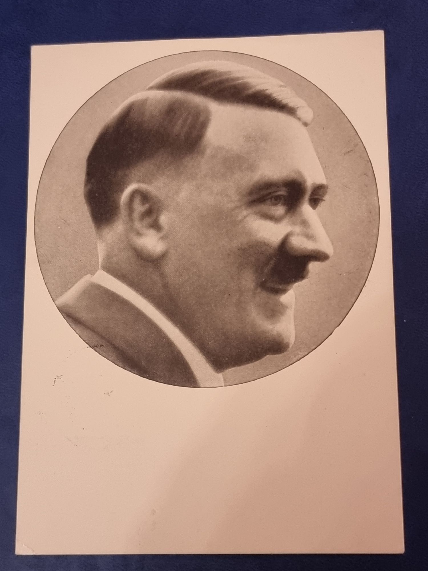 Pocztówka z 1941 z Hitlerem 3 Rzesza- oryginał