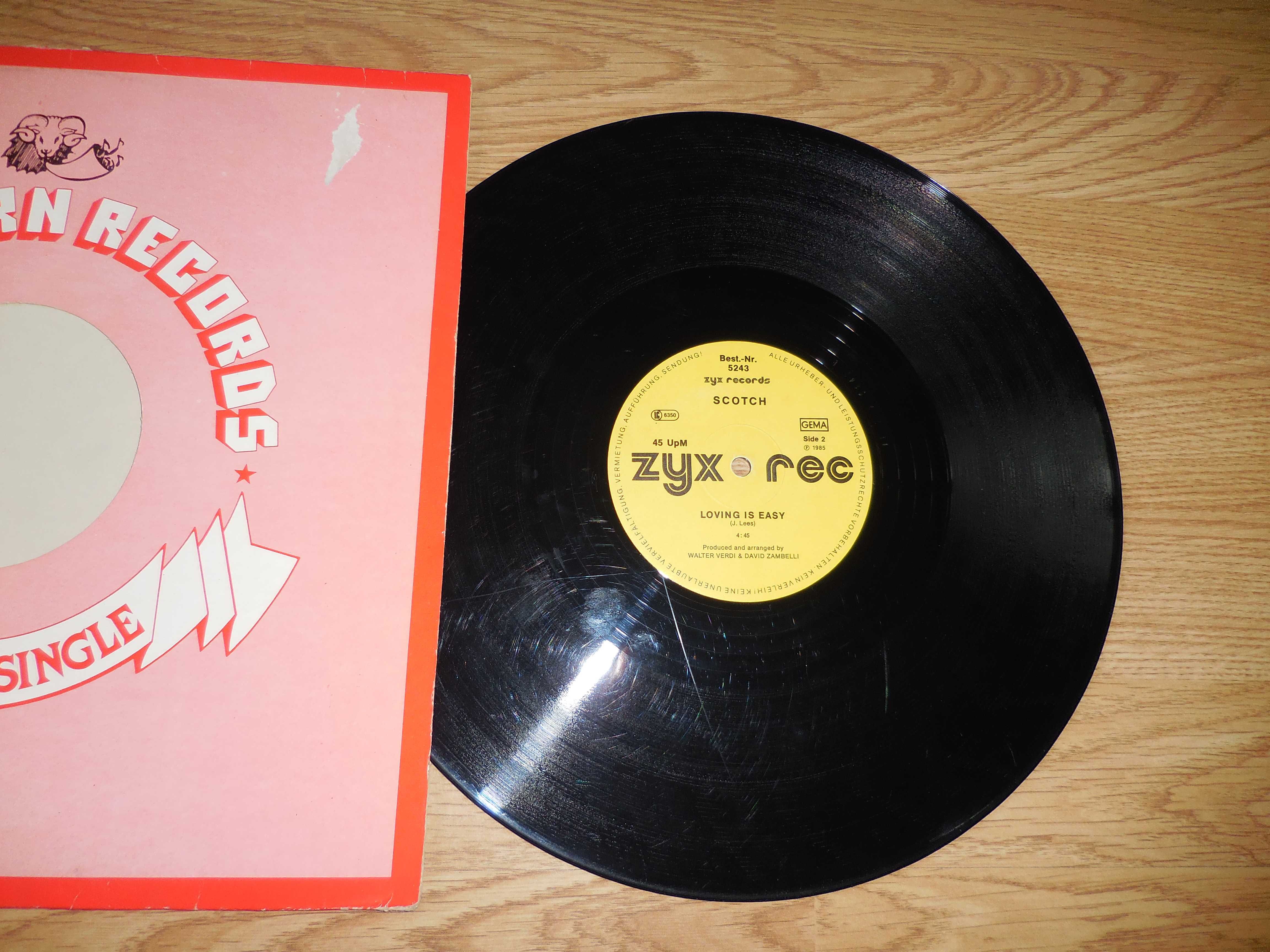 SCOTCH 'Take me up / Loving is easy'. - REMIX - Italo-disco