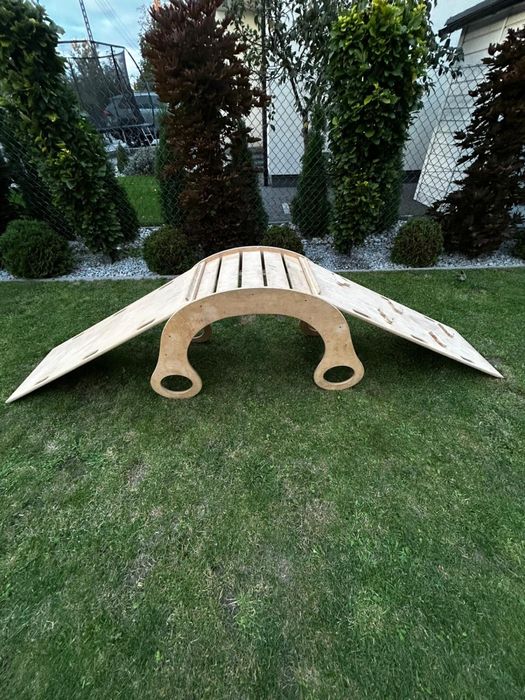 Drewniany bujak Montessori XXL