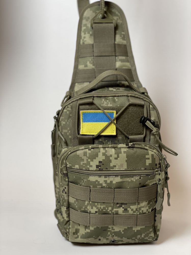 Военная штурмовая тактическая барсетка сумка через плечо + ПОДАРОК!