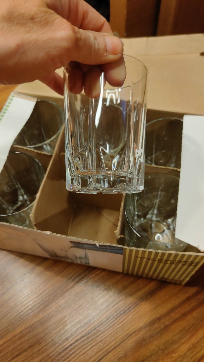 Szklanki stare 6 sztuk nowe