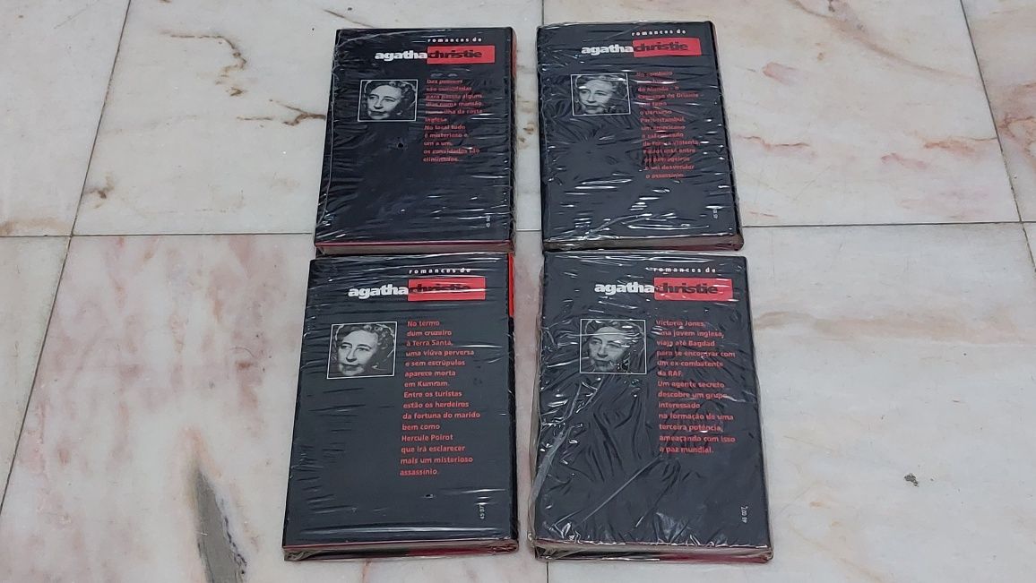 Agatha Christie 4 livros novos selados