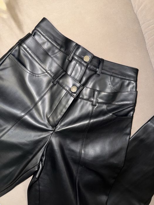 Штани з натуральної шкіри