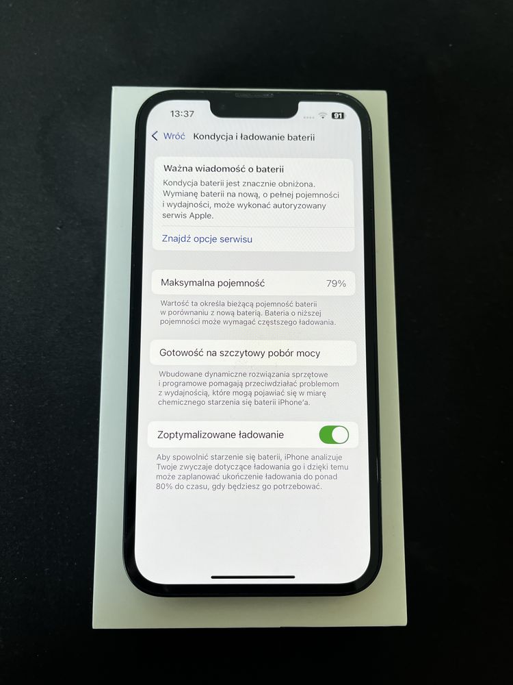 IPHONE  13 256gb