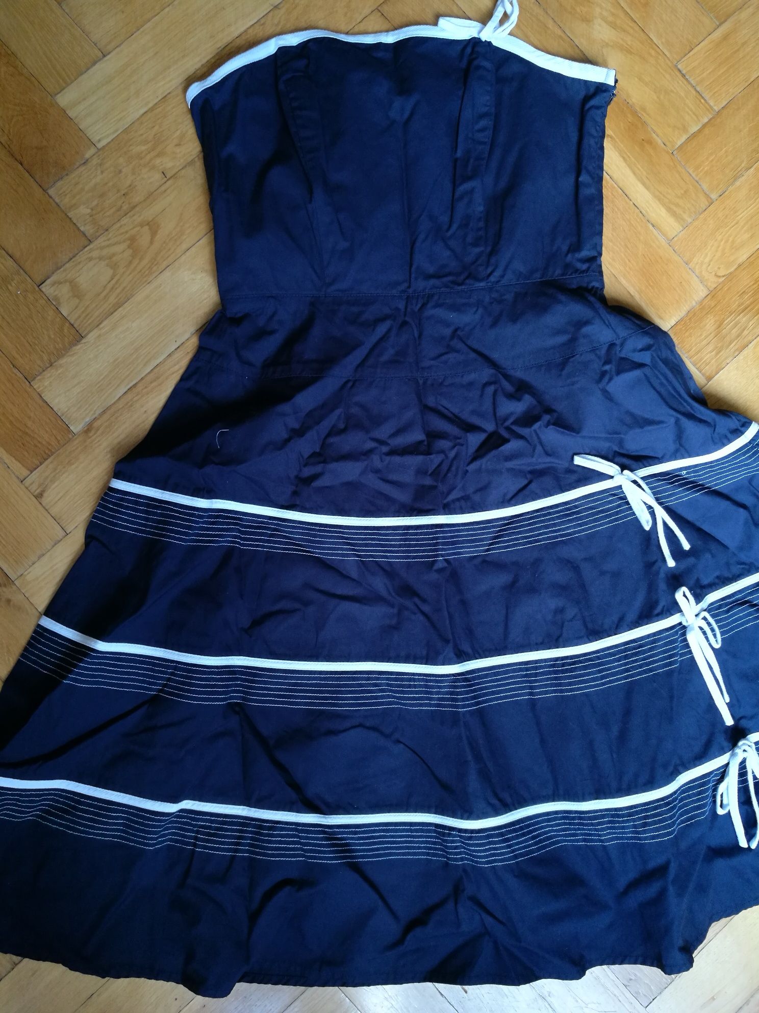 Sukienka 38 granat Tommy Chi chi