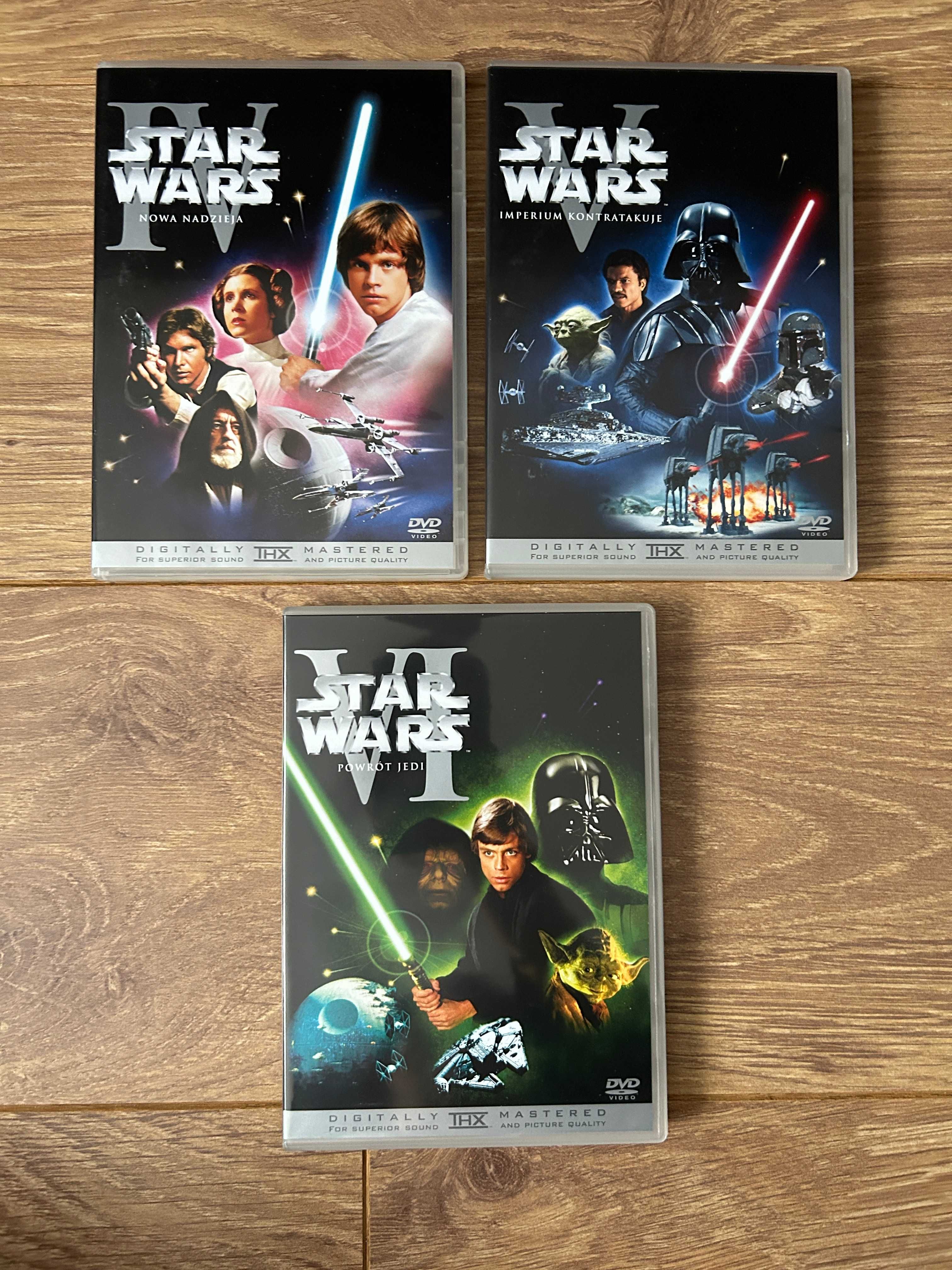 Star Wars. Gwiezdne wojny. Części I-VI DVD