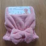Turban do włosów damski dziewczęcy Mo Mo różowy kokardka