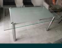 Szklany stół 160x90