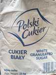 Cukier Polski worki 25 kg wysyłka 150 zł palety