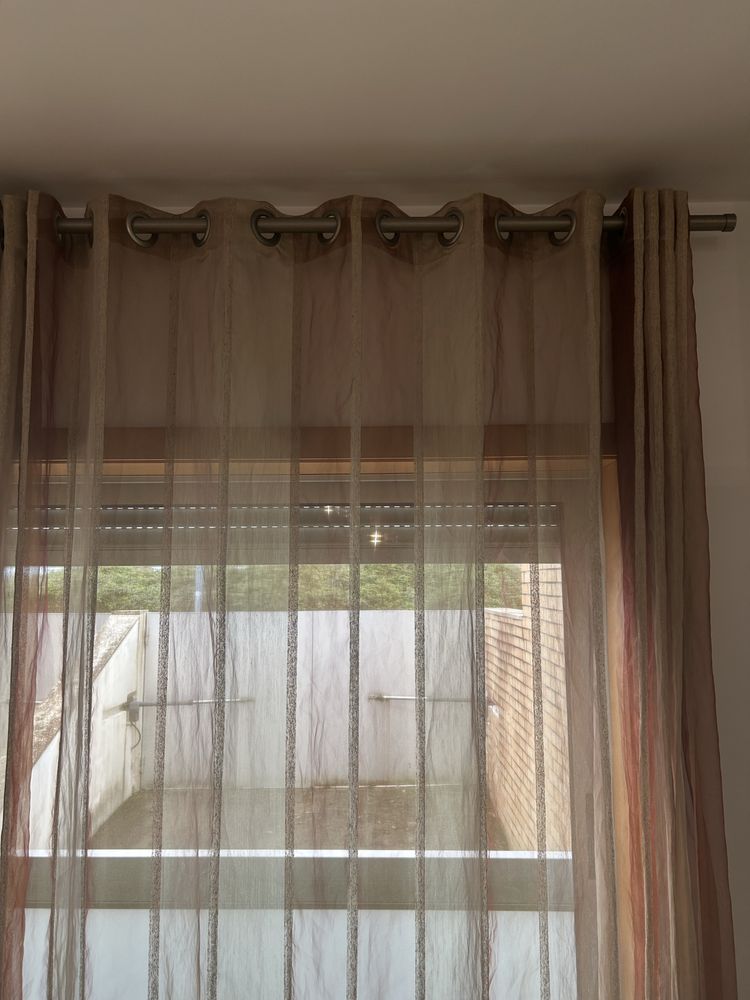 Cortinas com padrão