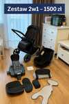 Wózek Muuvo Quick 3.0 + nosidło Avionaut Pixel Pro z bazą ISOFIX – zes