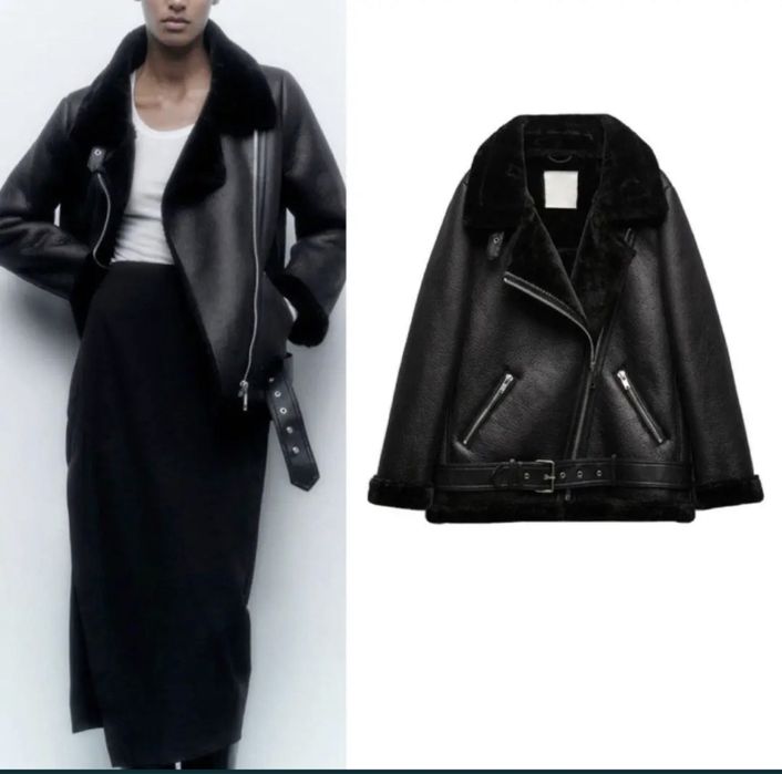 Дублянка авіатор зара косуха розмір м