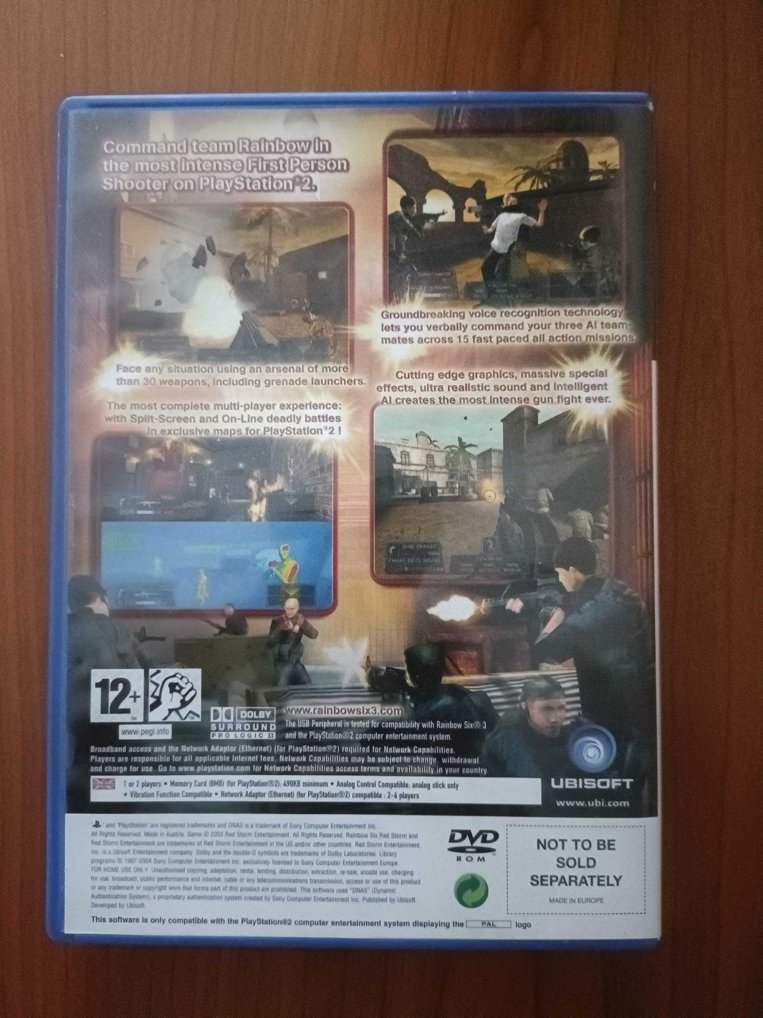 Jogo Rainbow Six 3 Playstation 2