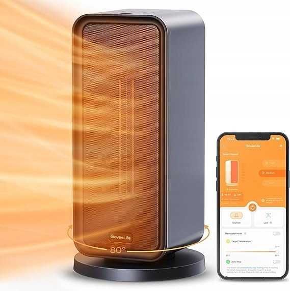Grzejnik termowentylator GoveeLife H713C WiFi 1500W Smart App