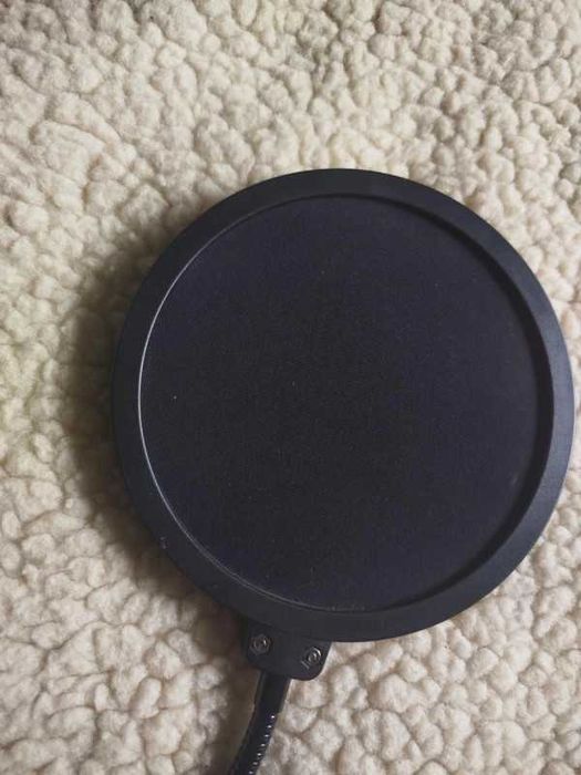 Popfiltr pop filtr do mikrofonu osłona studio nagrań podcast streaming